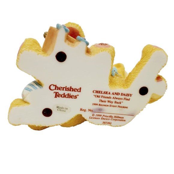 Cherished Teddies‎ 597392 Chelsea & Daisy Reunion Event 3" Figurine 1999 - Picture 6 of 6